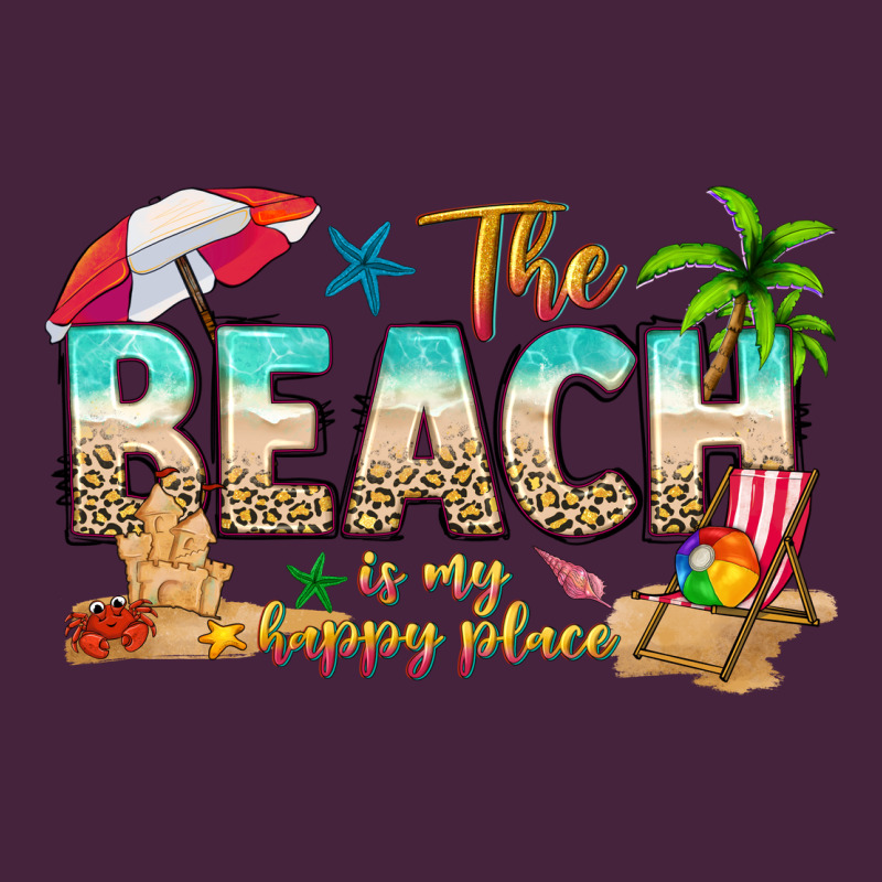 The Beach Is My Happy Place Premium Tee by texasbilliewilder | Teevron