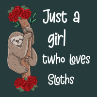 Just A Girl Who Loves Sloths Premium Hoodie | Teevron
