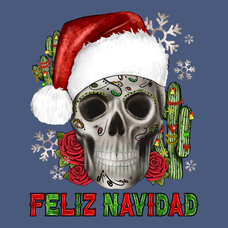 Feliz Navidad Skull Cactus Vintage Hoodie by JahusDesignShop | Teevron