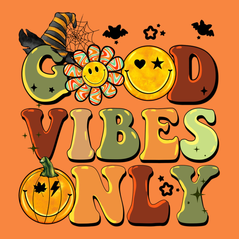 Halloween Good Vibes Only Premium Sweatshirt by BarkalooDesign | Teevron