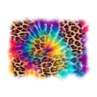 leopard tie dye background | Teevron