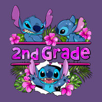 Preview Flower Stitch 2nd Grade Vintage Hoodie | Teevron
