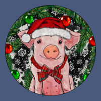 Sitting Pig Christmas Vintage Hoodie | Teevron