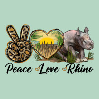 Peace Love Rhino Classic Tee | Teevron