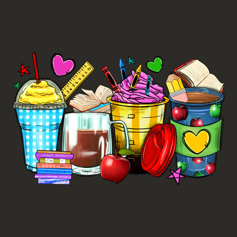School Coffee Cups Heavy Core Tee by Zillion Design Studio | Teevron