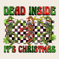 Dead Inside But It's Christmas Dancing Skeletons Premium Sweatshirt | Teevron
