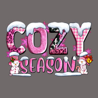 Pink Cozy Season With Snowman Ado Urban Heavy Tee | Teevron