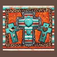 Turquoise Gemstone Crosses Long Sleeve Tee | Teevron