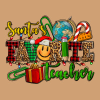 Santa's Favorite Teacher Vintage Tee | Teevron
