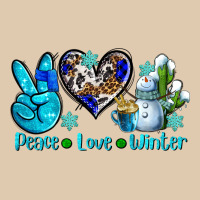 Peace Love Winter Ado Heavyweight Sweatshirt | Teevron