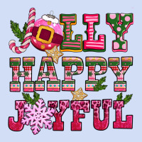 Jolly Happy Joyful Pink Christmas Urban Hoodie | Teevron