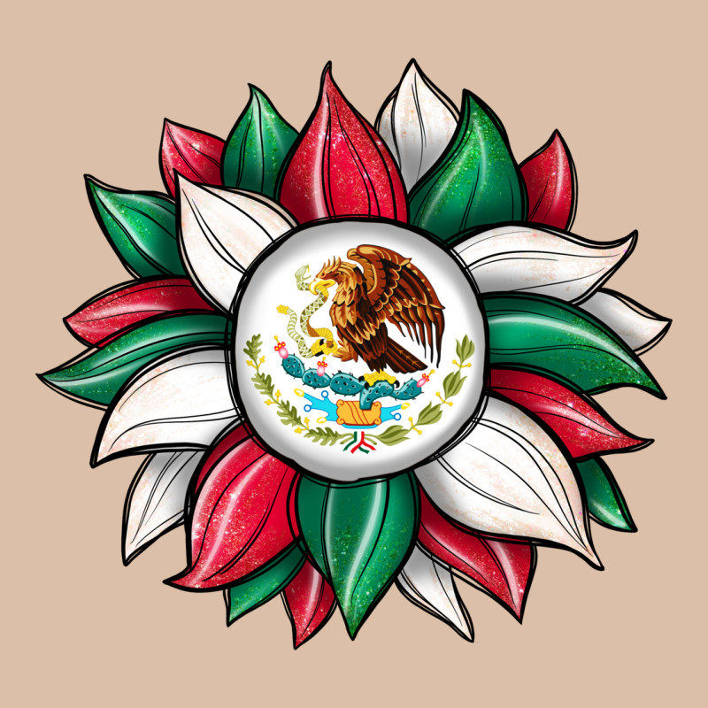 Sunflower Mexican Flag Urban Heavy Tee by JahusDesignShop | Teevron