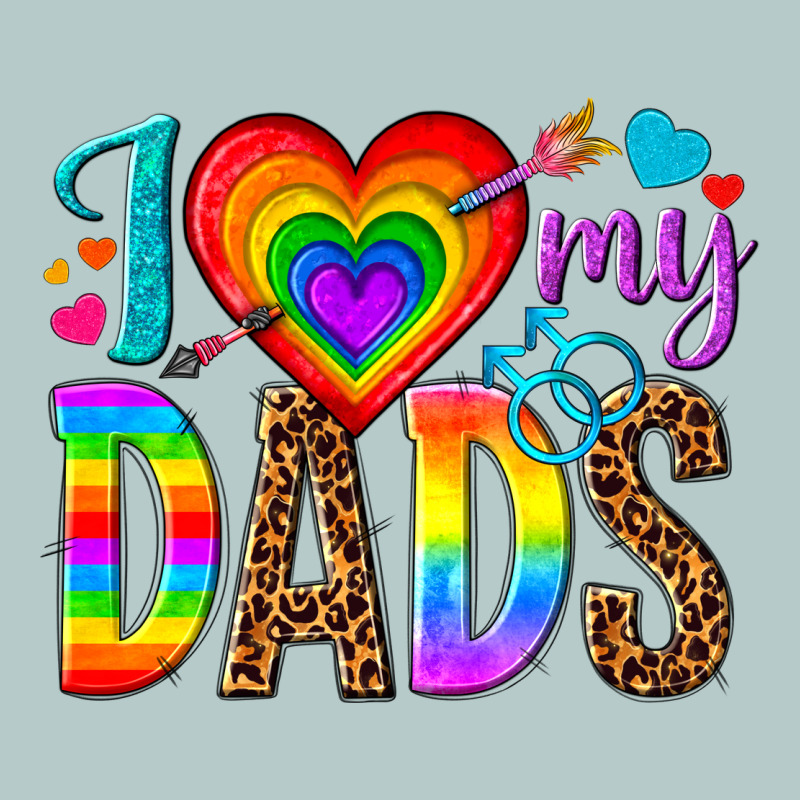 I Love My Dads Heavy Core Tee by texasbilliewilder | Teevron