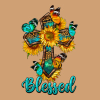 Cross With Butterfly Blessed Vintage Tee | Teevron