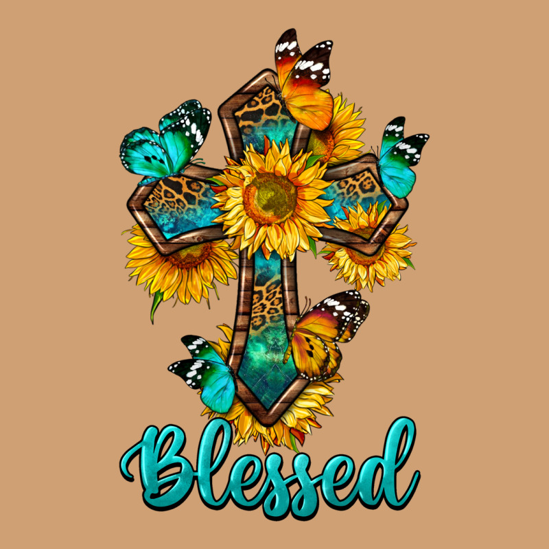 Cross With Butterfly Blessed Vintage Tee by BundleAndBundleShop | Teevron