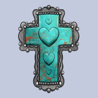 Turquoise Gemstone Cross Long Sleeve Tee | Teevron