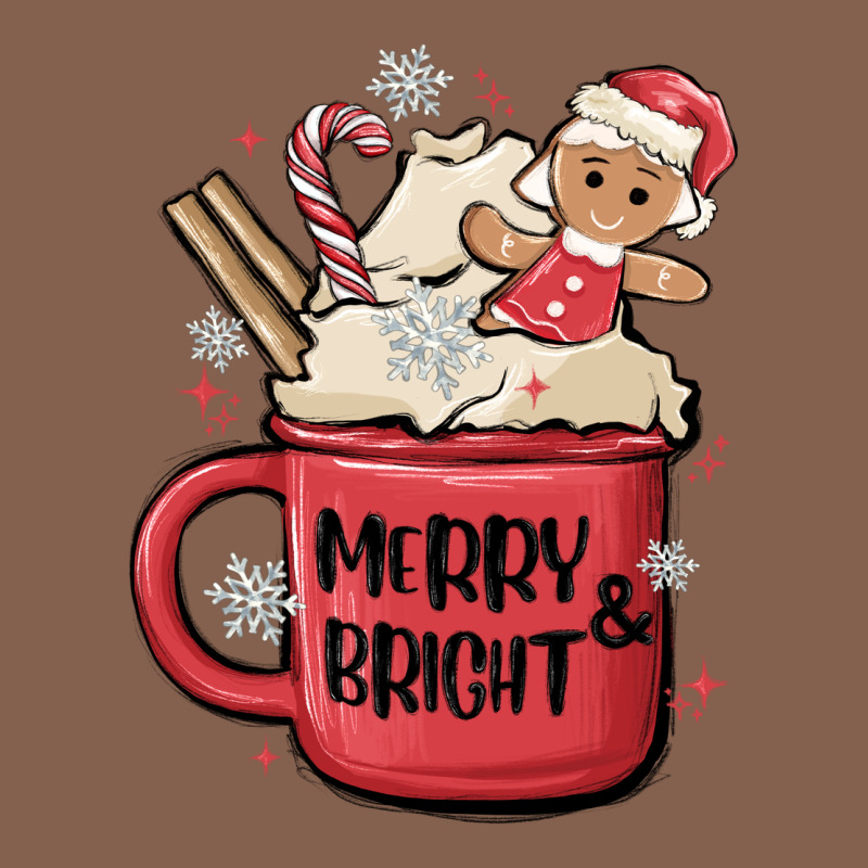 Merry And Bright Zipper Hoodie by MaliasSmallBusiness | Teevron