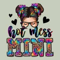 Mess Mini Messy Bun Ladies Tee | Teevron