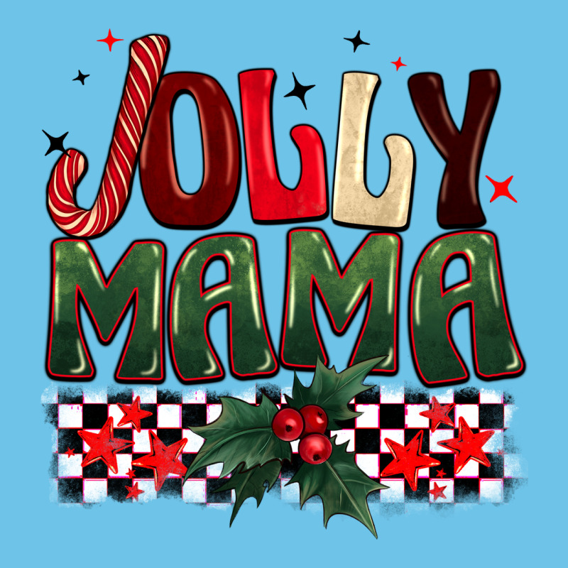 Christmas Jolly Mama Premium Sweatshirt by BarkalooDesign | Teevron