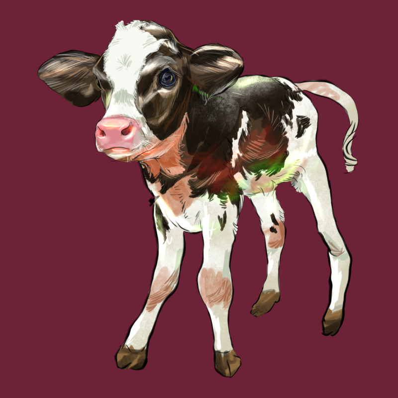 Holstein Calf Long Sleeve Tee by LillyAllenDesigns | Teevron