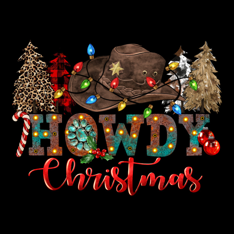Howdy Christmas Urban Hoodie by CowGirlArtShop | Teevron