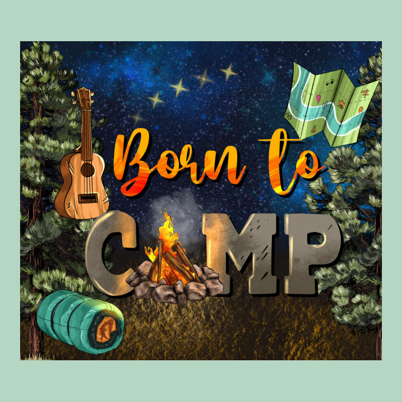 Born To Camp Classic Tee by NancyCooperArtShop | Teevron