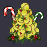 Lightning Softball Christmas Tree Vintage Hoodie | Teevron