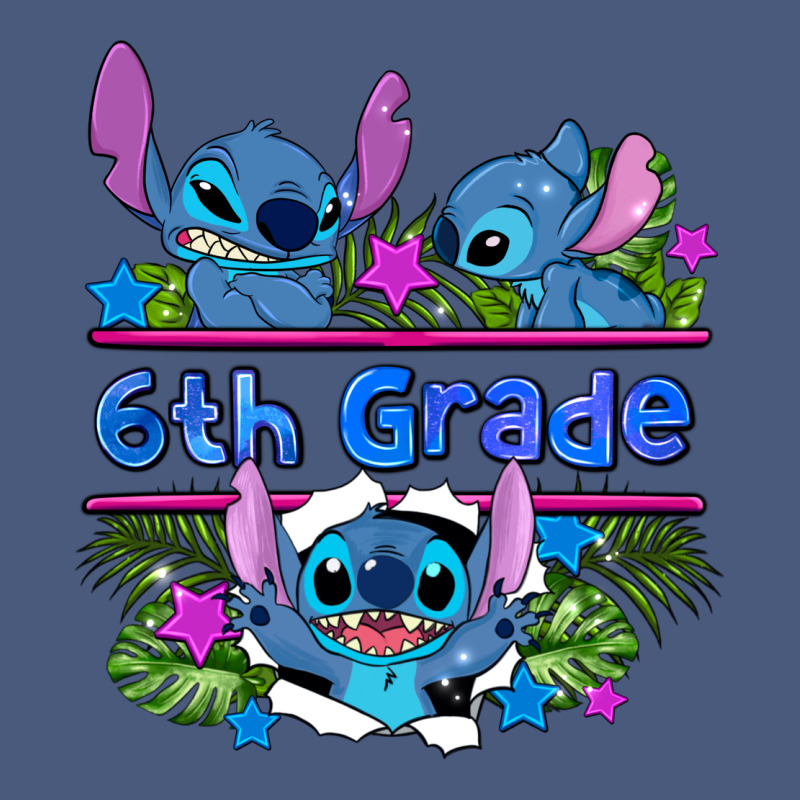 Preview Flower Stitch 6 Th Grade Vintage Hoodie by AdoDesignShop | Teevron