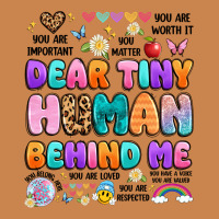 Dear Tiny Human Behind Me Heavyweight Hoodie | Teevron