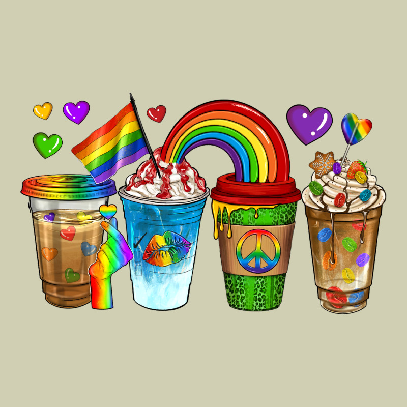 Lgbtq Coffee Drinks Heavy Core Tee by texasbilliewilder | Teevron