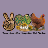 Peace Love New Hampshire Red Chicken Classic Tee | Teevron