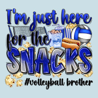 Im Just Here For The Snacks Volleyball Brother Ladies Tee | Teevron
