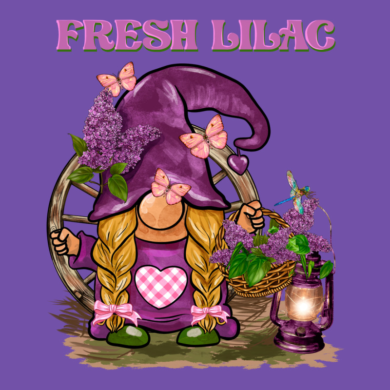 Fresh Lilac Gnome Premium Sweatshirt by BarkalooDesign | Teevron
