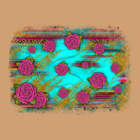Gemstone Serape Glitter Background Vintage Tee | Teevron