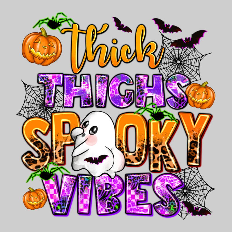 Thick Thighs Spooky Vibes Premium Tee by AdoDesignShop | Teevron