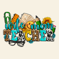 Wife Mom Teacher With Sunflowers Vintage Tee | Teevron