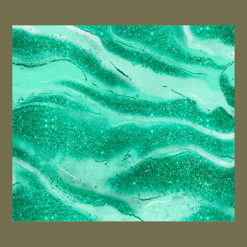 Green Glitter Vintage Hoodie by JahusDesignShop | Teevron