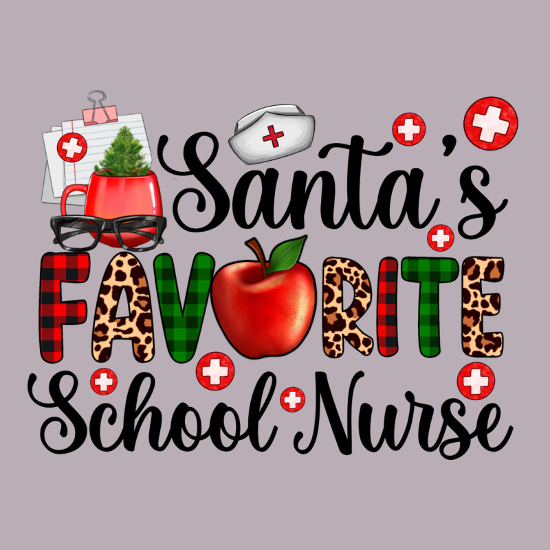 Santa's Favorite  School Nurse Vintage Tee by AdoDesignShop | Teevron