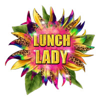 lunch lady tie dye sunflower | Teevron