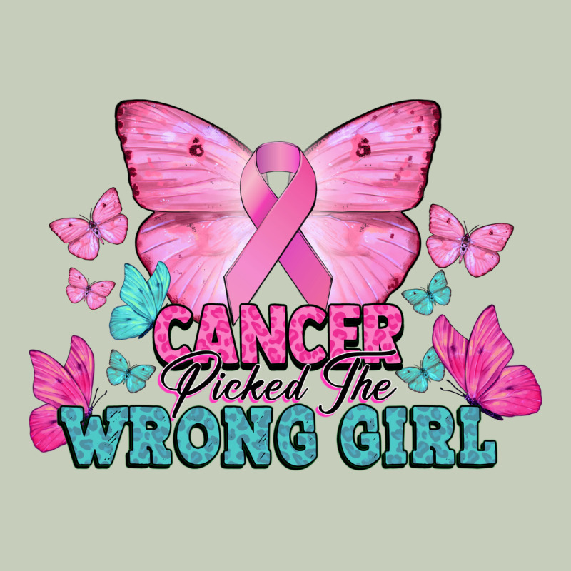 Cancer Picked The Wrong Girl Long Sleeve Tee by NancyCooperArtShop | Teevron
