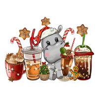 hippopotamus coffee cups christmas | Teevron