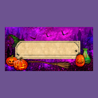 Halloween Witch Custom License Plate Vintage Tee | Teevron