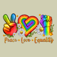 Peace Love Equality Heavy Core Tee | Teevron