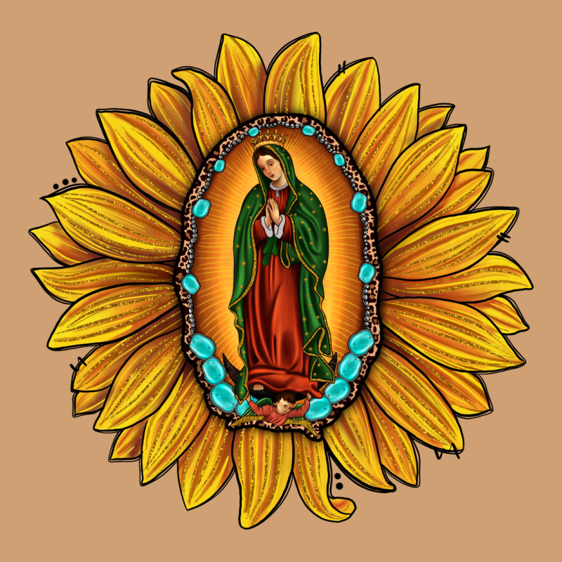 Our Lady Of Guadalupe Sunflower Vintage Tee by JahusDesignShop | Teevron