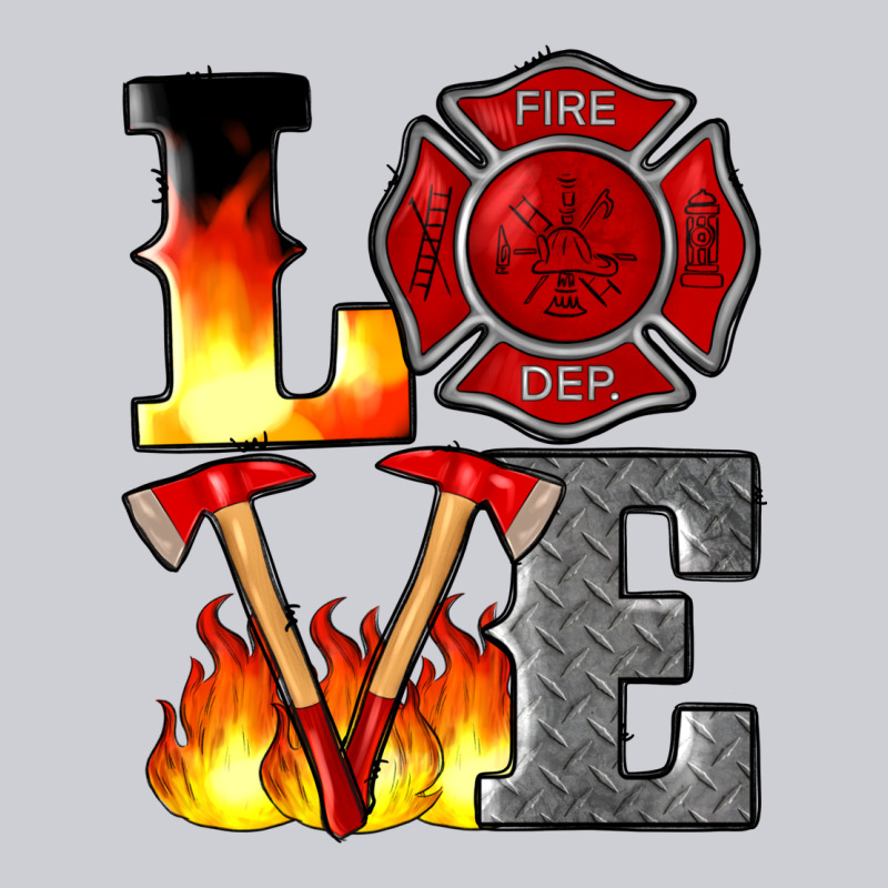 Firefighter Love Heavyweight Sweatshirt by Artiststas | Teevron
