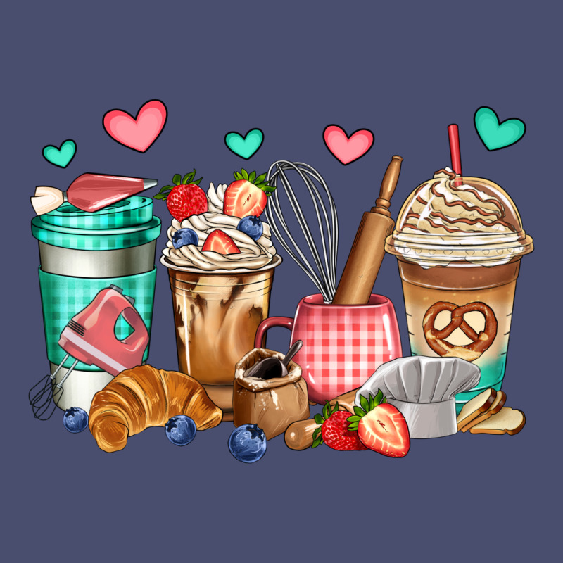 Baking Coffee Cups Vintage Tee by Jasminsmagicworld | Teevron