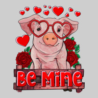 Be Mine Valentine's Day Baby Pig Premium Tee | Teevron