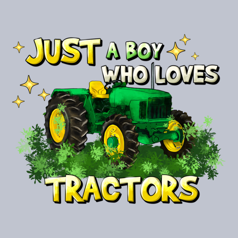Just A Boy Who Loves Tractors Premium Hoodie by JahusDesignShop | Teevron