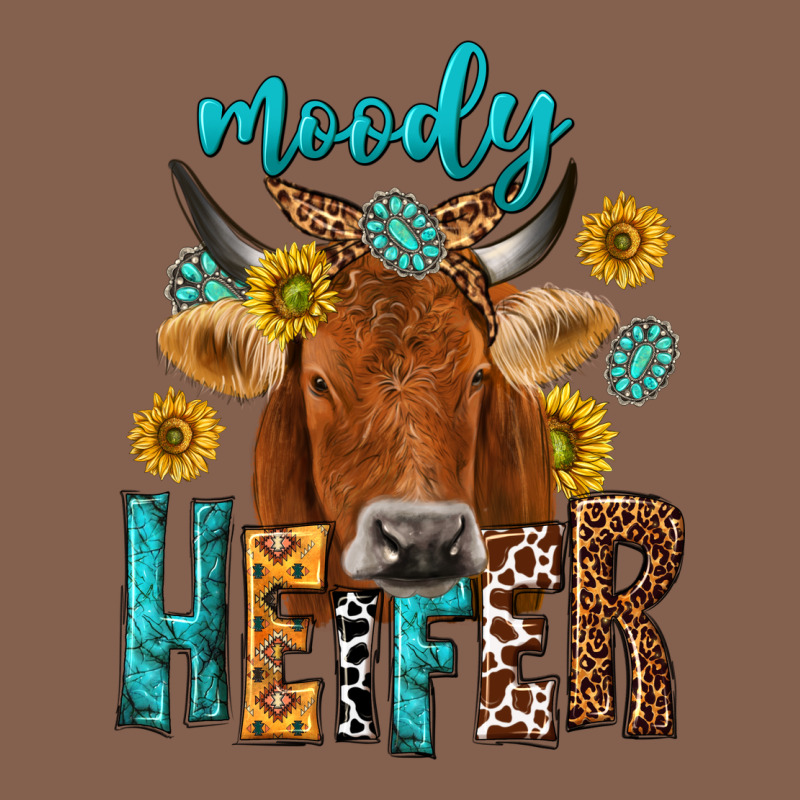 Moody Cow Zipper Hoodie by NancyCooperArtShop | Teevron