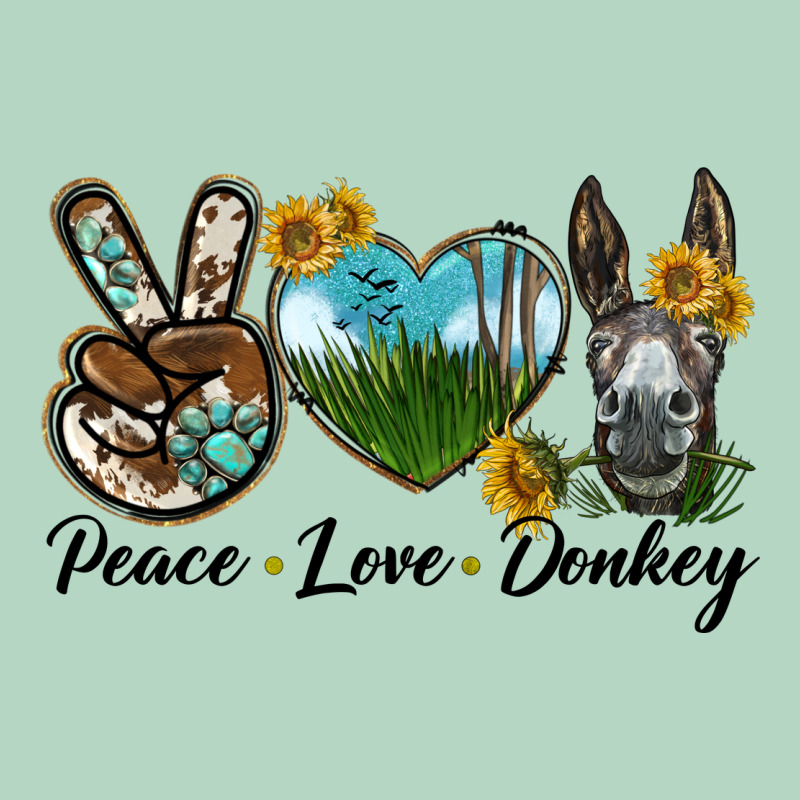 Peace Love Donkey Head Classic Tee by LillyAllenDesigns | Teevron